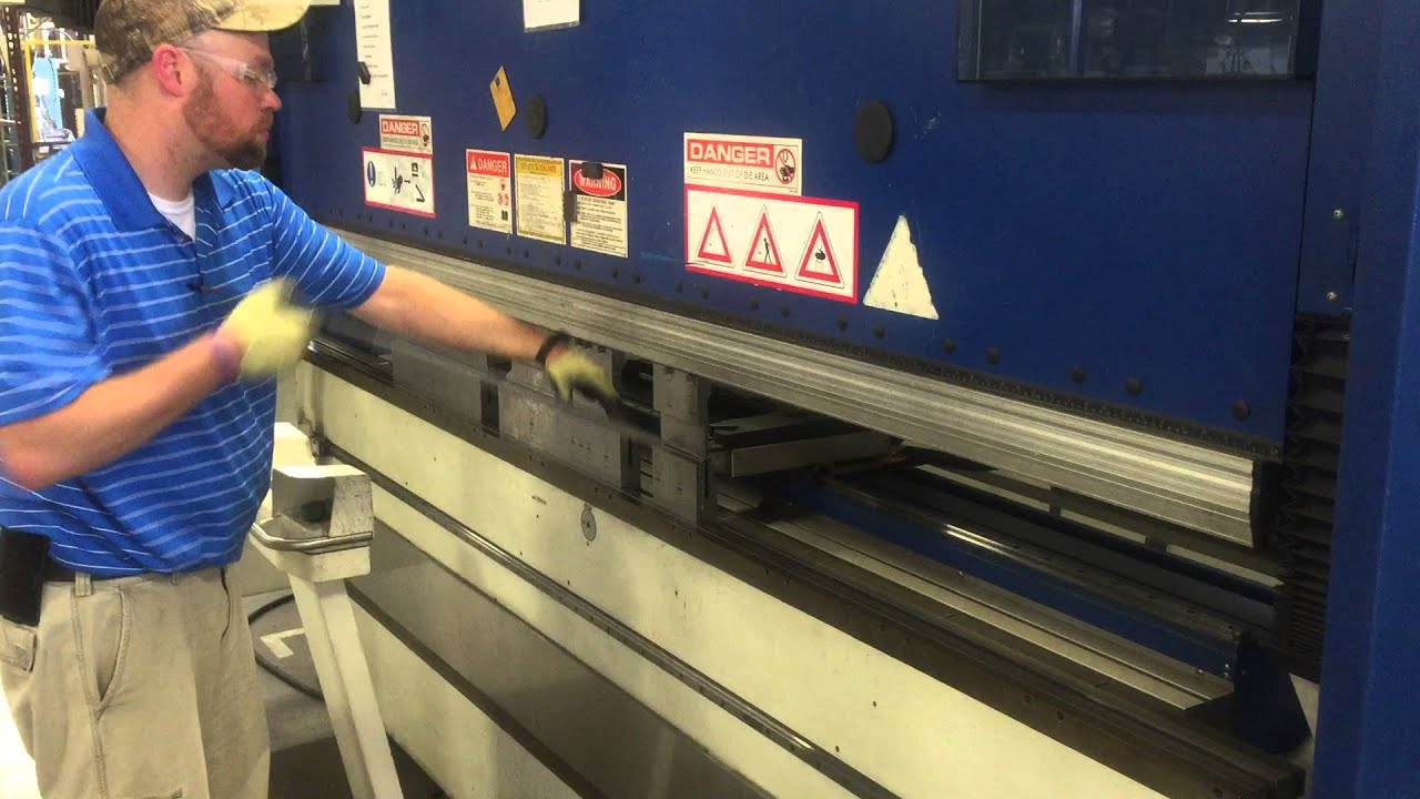 Trumpf Press Brake 20 bend setup