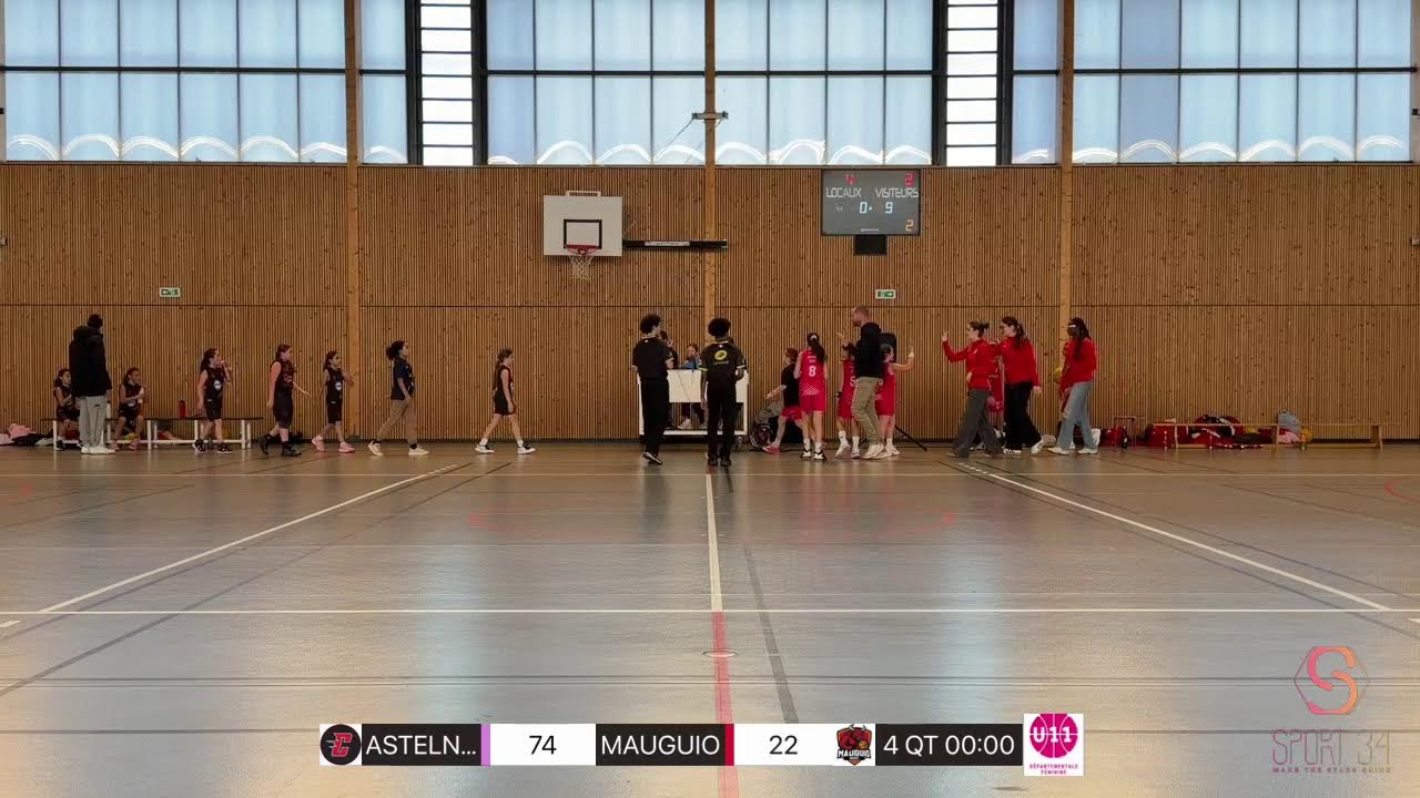 #basket U11F CASTELNAU VS MAUGUIO