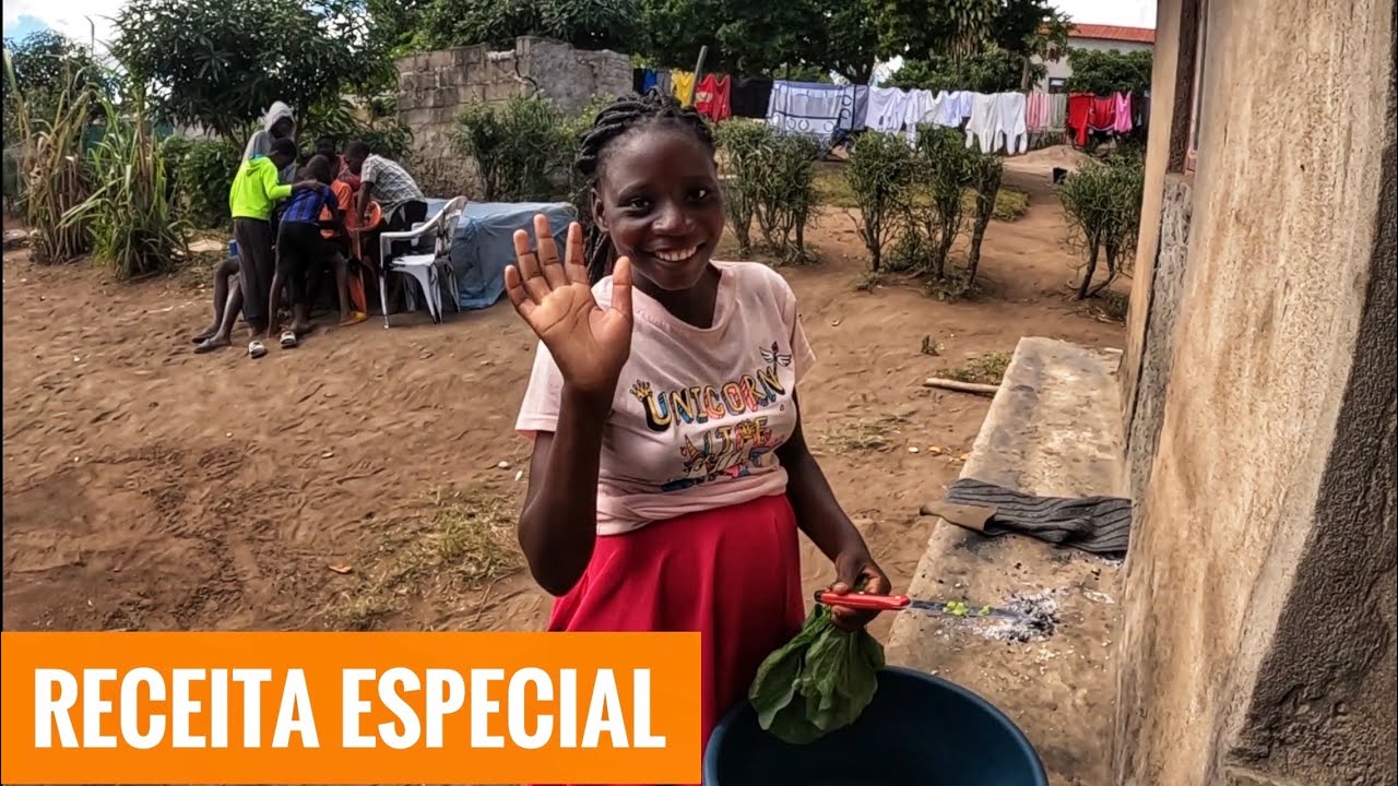 Ele fés receita especial para nós