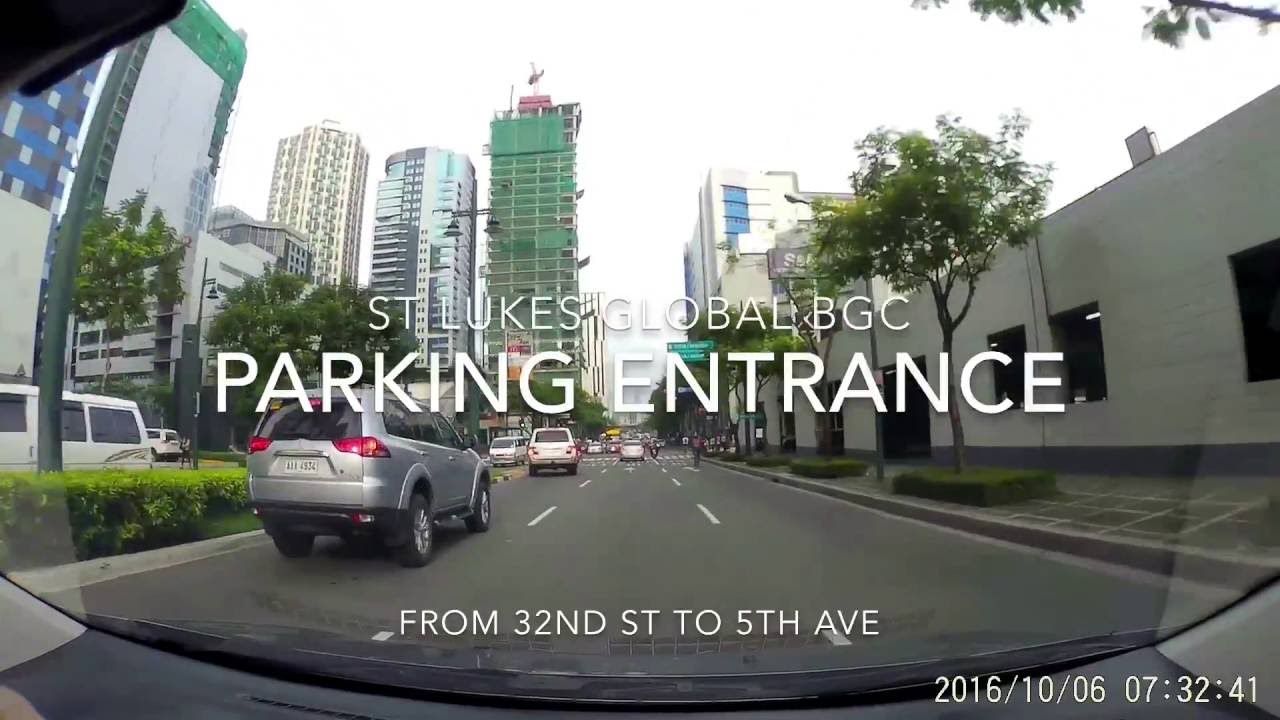 St. Lukes BGC - Parking Entrance