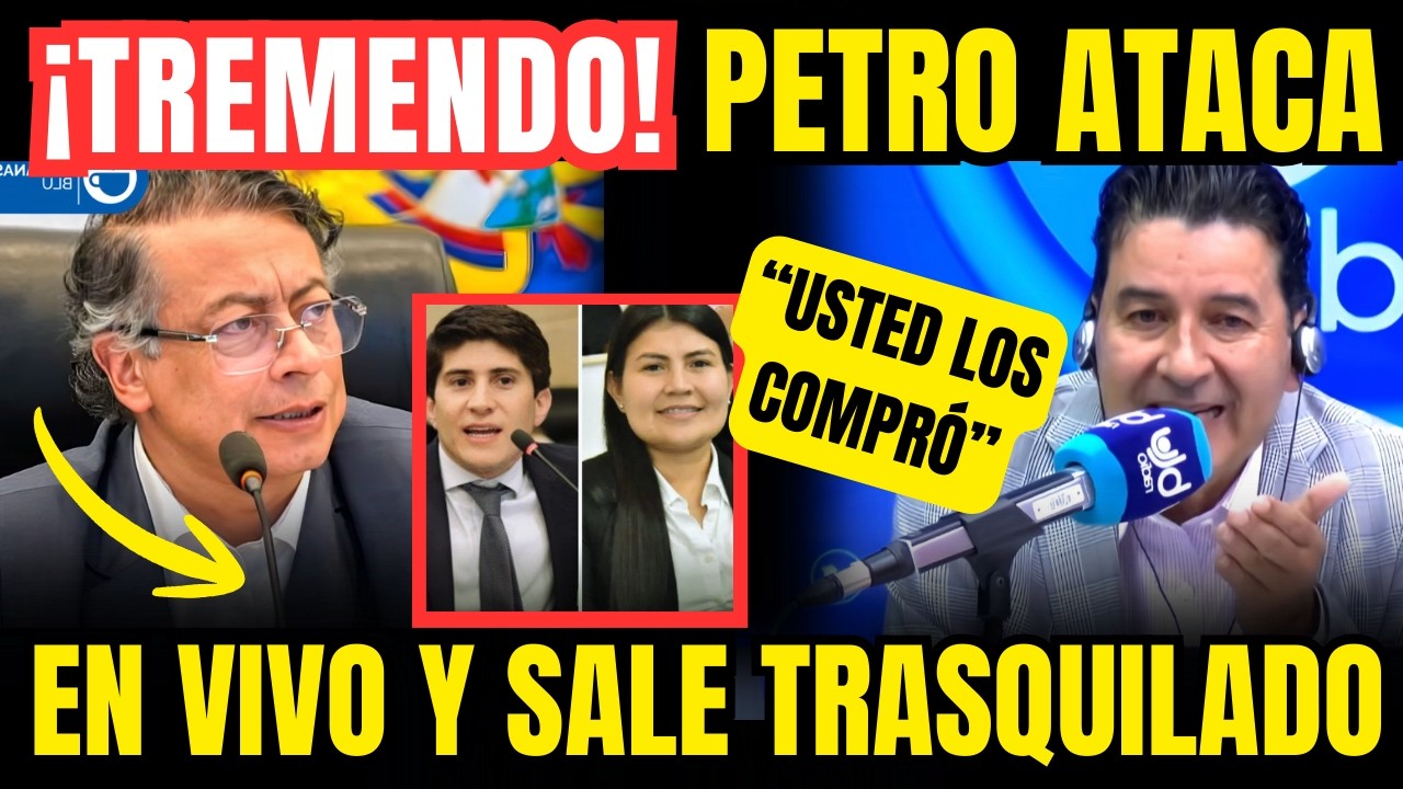¡TREMENDO RIFIRAFE! PETRO SE VA CONTRA NESTOR MORALES Y SALE TRASQUILADO! #colombia #noticias #petro