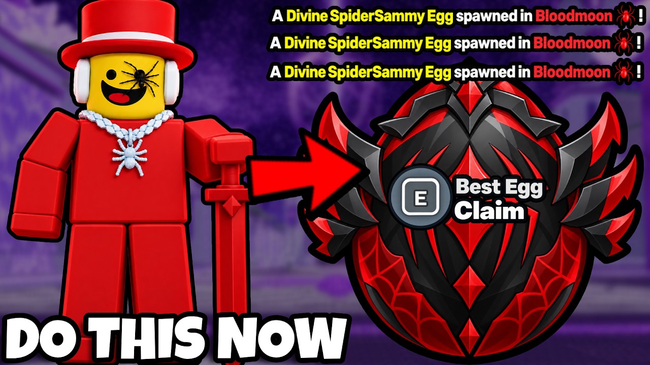 СДЕЛАЙТЕ ЭТО СЕЙЧАС перед обновлением &laquo;SAMMY IS COMING&raquo; в Steal An Egg... (Roblox)