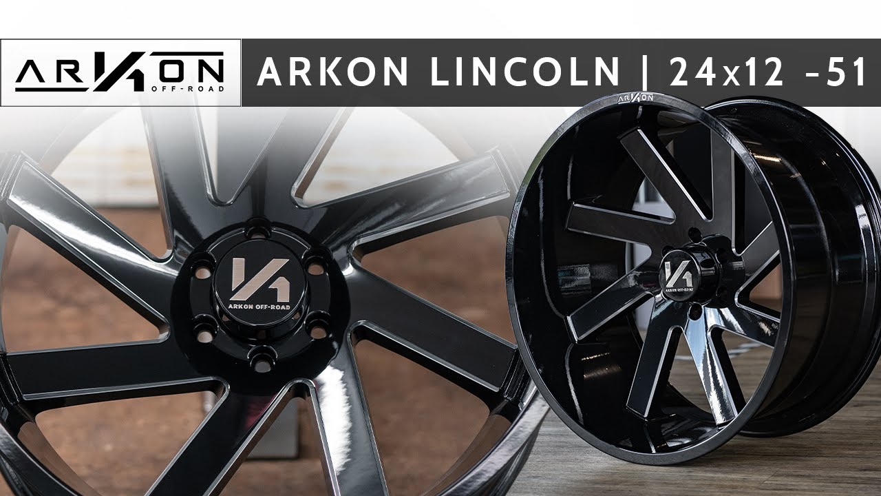 ARKON Lincoln 24x12 -51 | Full Wheel Feature