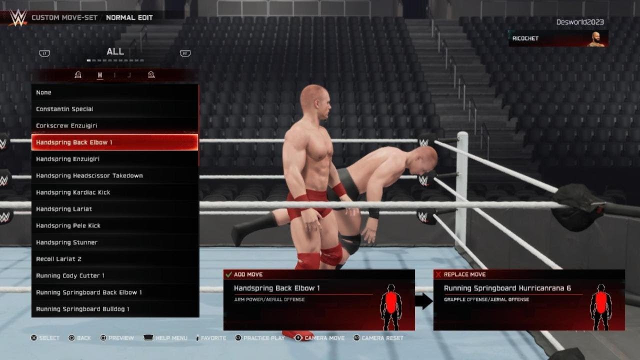 Handspring Back Elbow 1