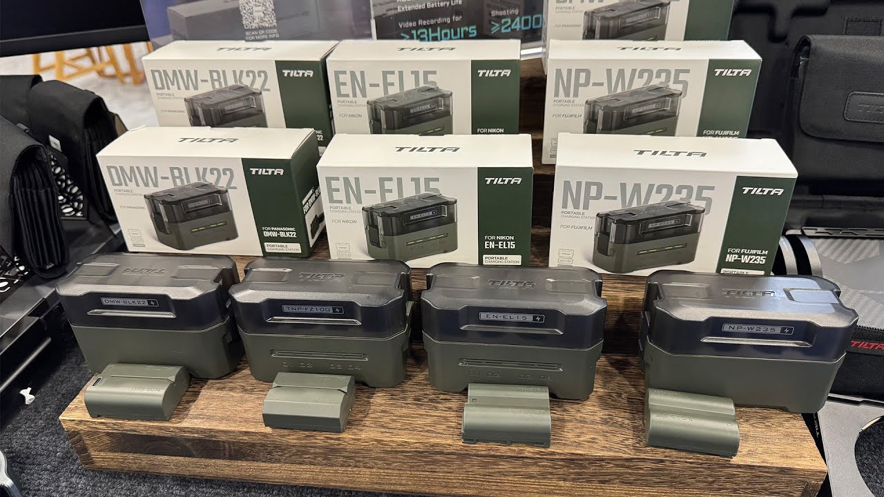 Tilta Releases Mirrorless Battery and NP-FZ100 Quad Chargers