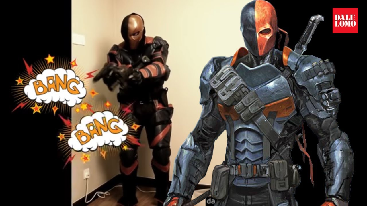 Deathstroke Cosplay Costume Suit by 