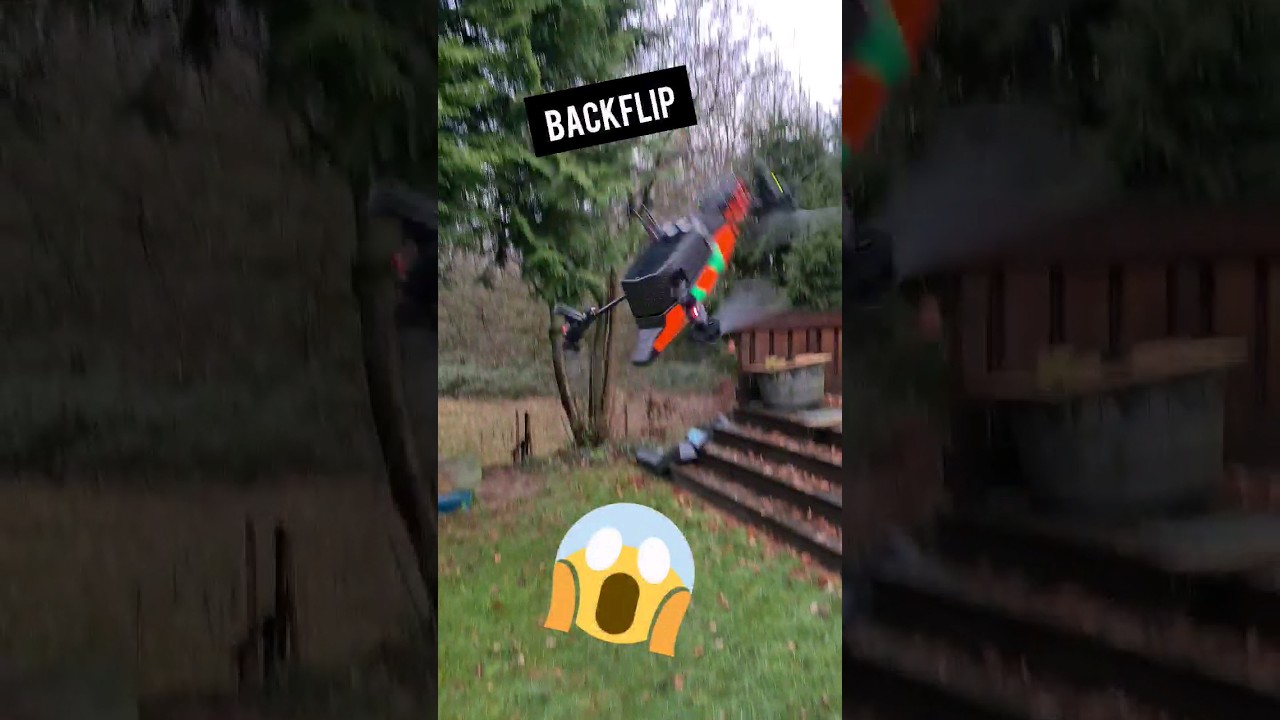 Backflip and Frontflip with your Parrot AR Drone 2.0 🔥😎 #shorts #parrot #drone #backflip