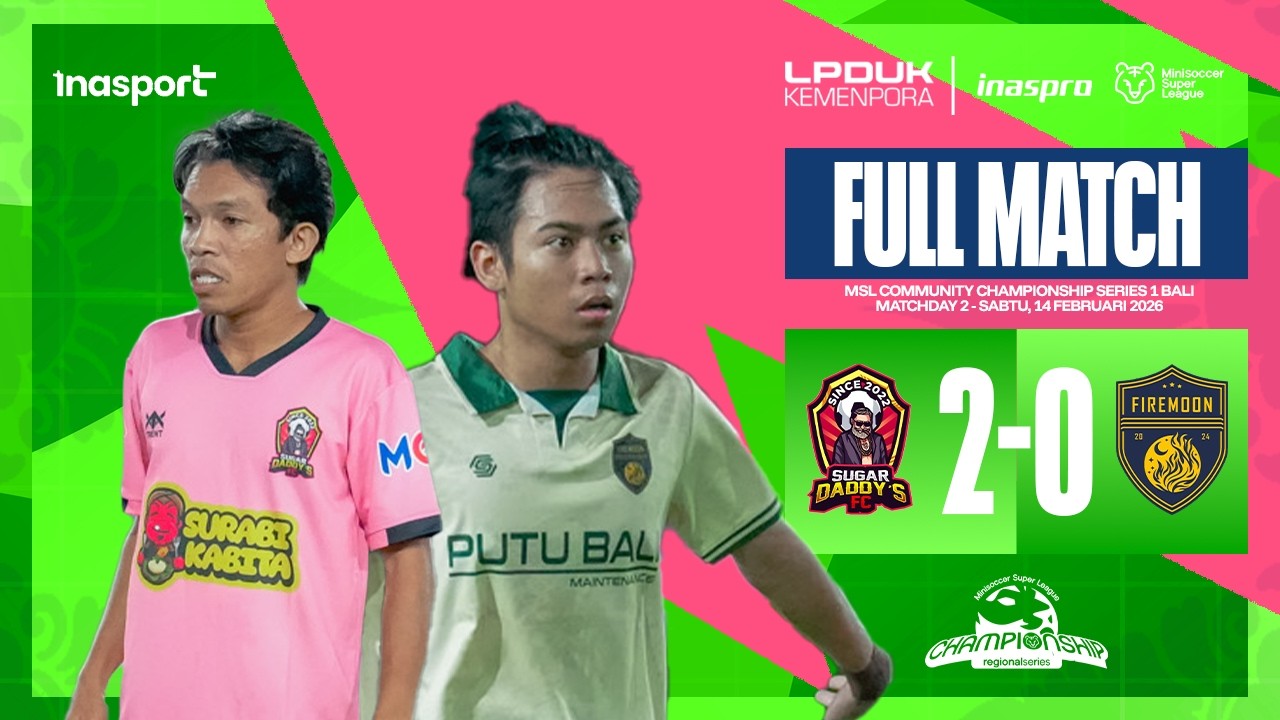 SUGAR DADDY FC VS FIREMOON FC | MINI SOCCER LEAGUE BALI 2026 | MATCHDAY 2