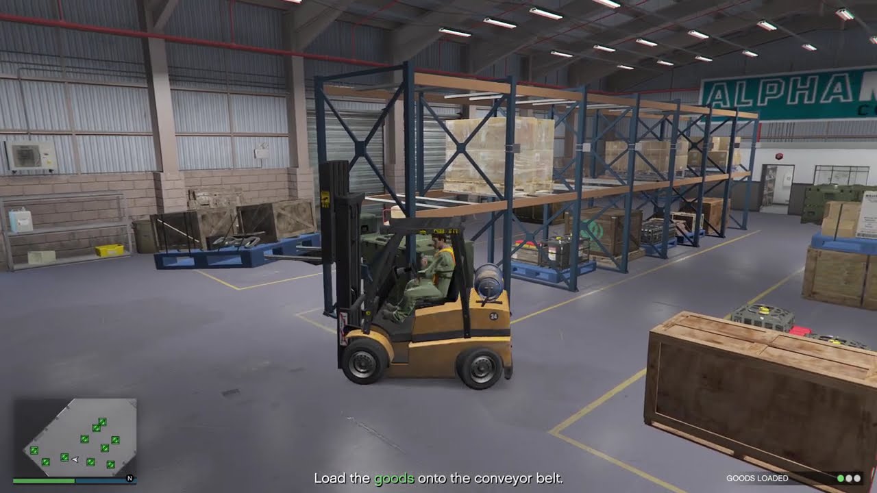 I work as a lifting | GTA V