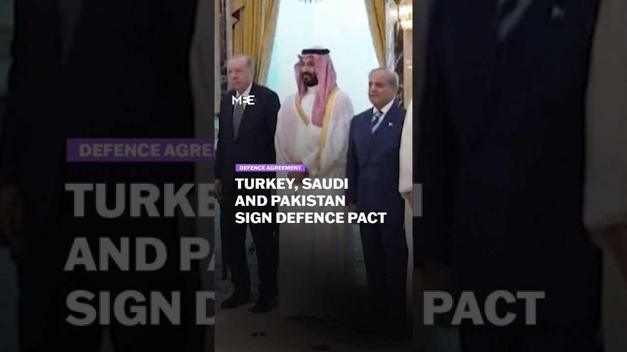 Turkey, Pakistan and Saudi Arabia sign Mecca Joint Defence Agreement