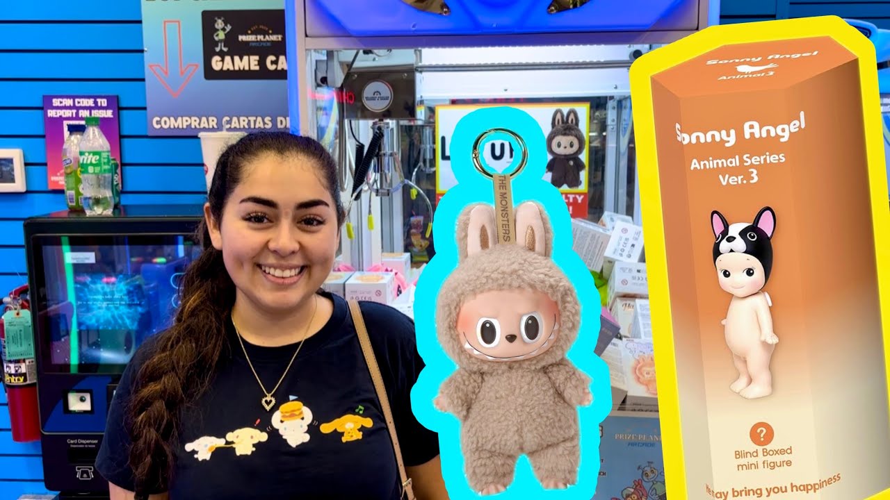 REAL OR FAKE LABUBU And Sonny Angel At This Arcade!?