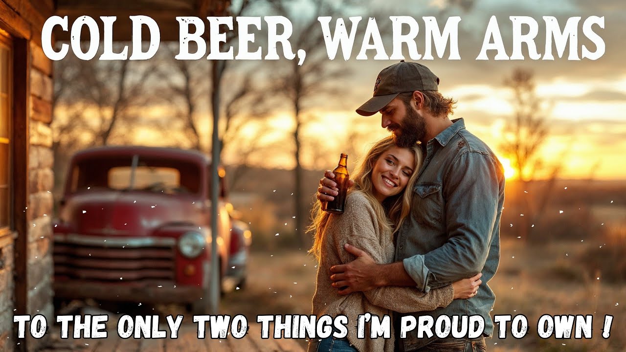 COLD BEER, WARM ARMS (Official Lyric Video) | Modern Country Rock, LUKKE
