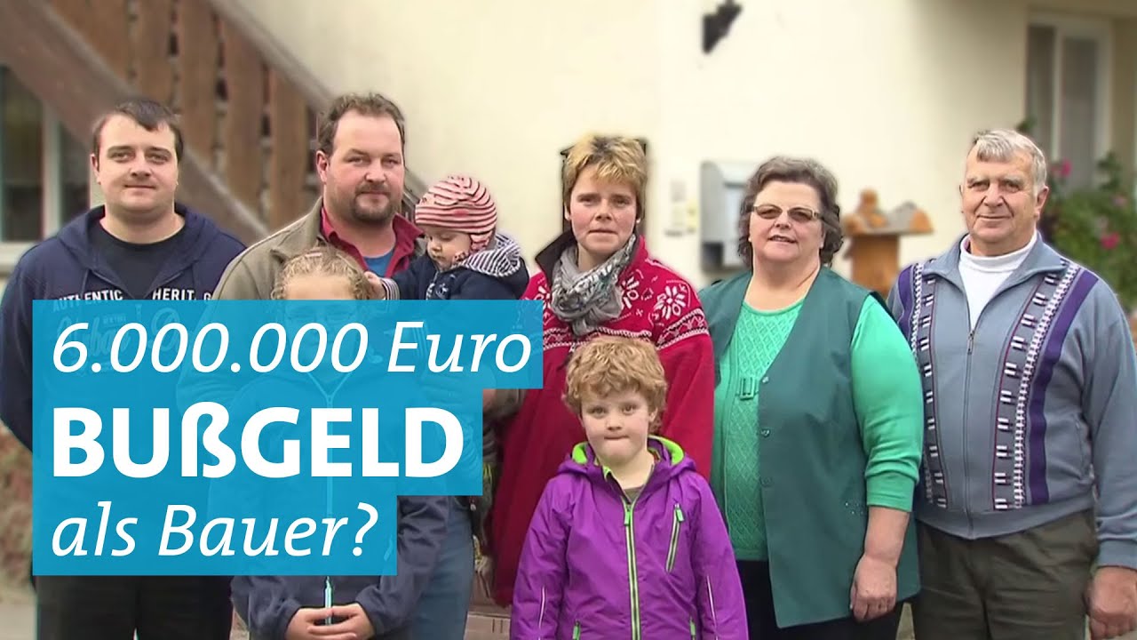 Landwirt protestiert: 