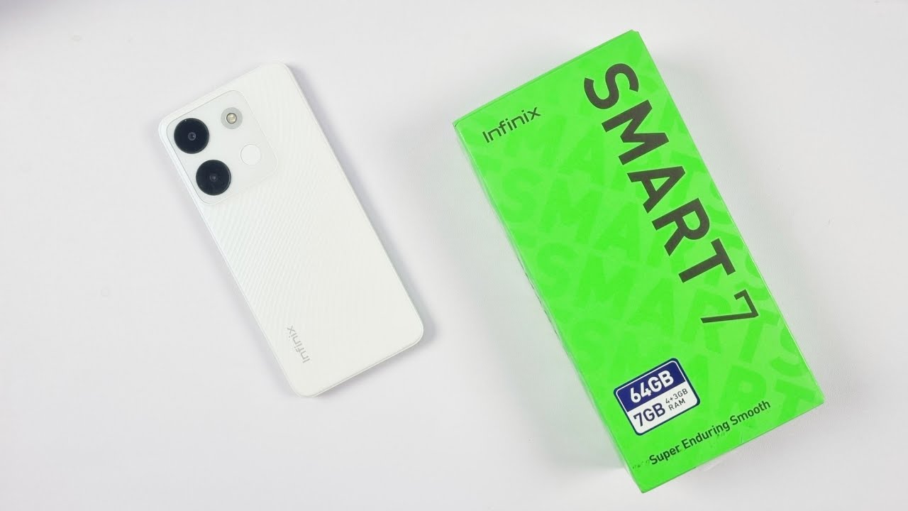 Infinix Smart 7 Unboxing & First Look | Hands On, 5000mAh, 13Mp Dual Cam