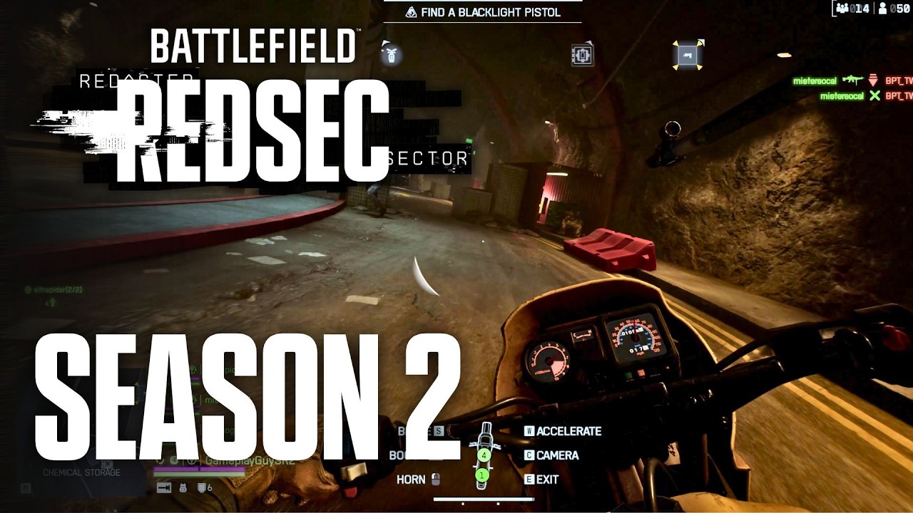 Battlefield REDSEC | 2-й сезон: КБ и Gauntlet. Двухместный кроссовый мотоцикл