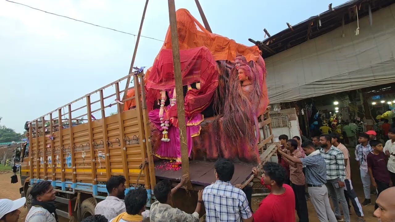 Durg Thanod Durga Murti 2025 | Durga Idol Making Rrocess | Chhattisgarh | Thanod DurgaI dol Murti