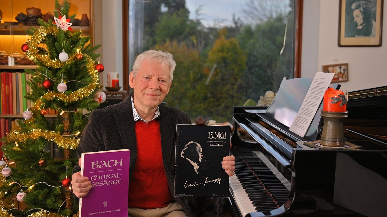 J S BachW Kempff Awake,the Voice is Sounding BWV 645 巴赫古曲新唱 隱藏的旋律呼喚我們慶祝聖誕節  MERRY CHRISTMAS TO YOU!!