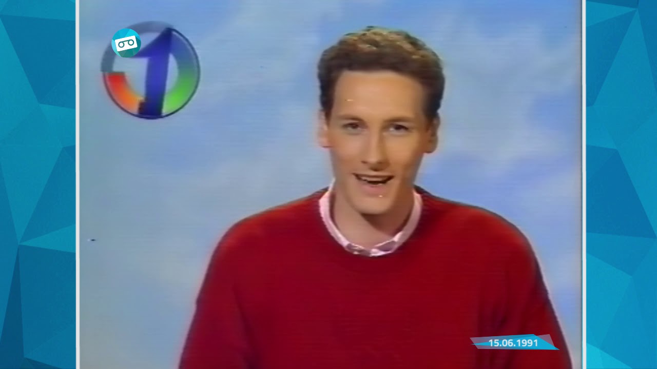 BRTN TV1 | Leader + aankondiging door Gert Verhulst (15.06.1991)
