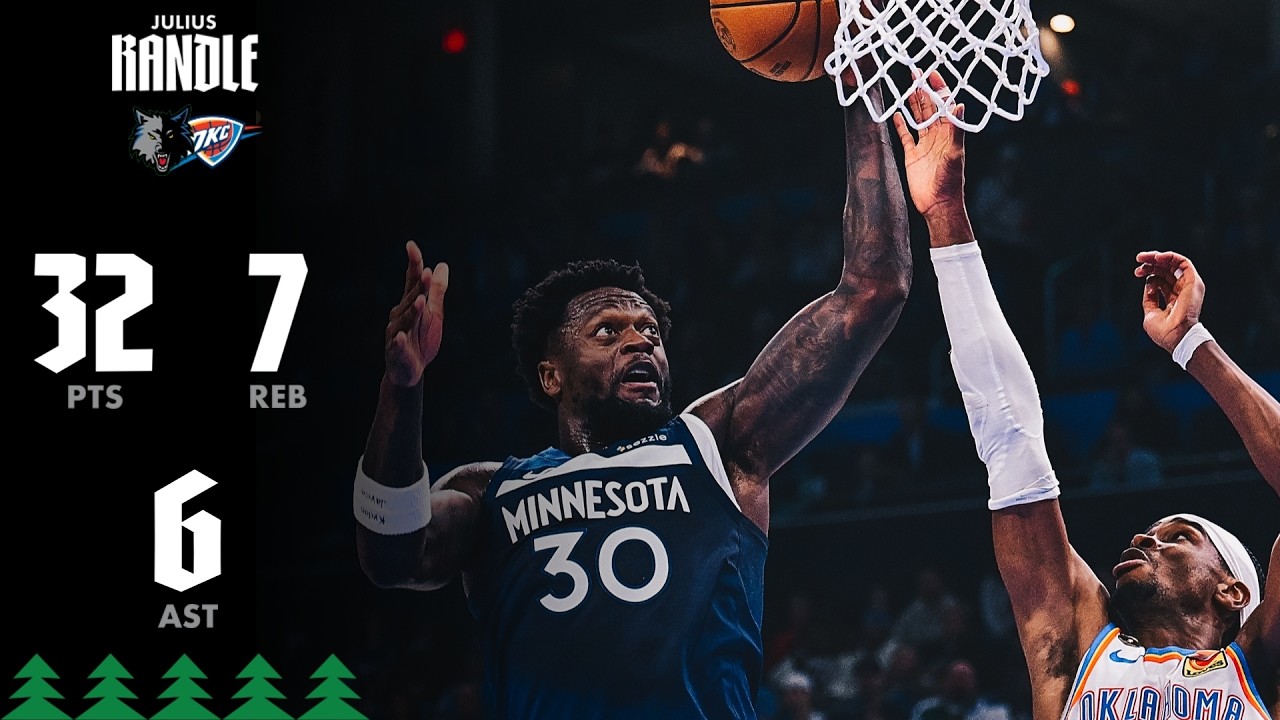 Julius Randle Scores 32 Points at Thunder | 03.15.26