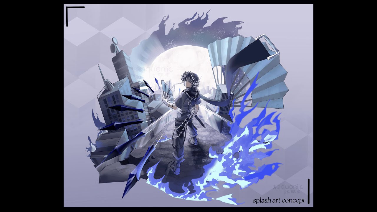 oc splash art speed paint