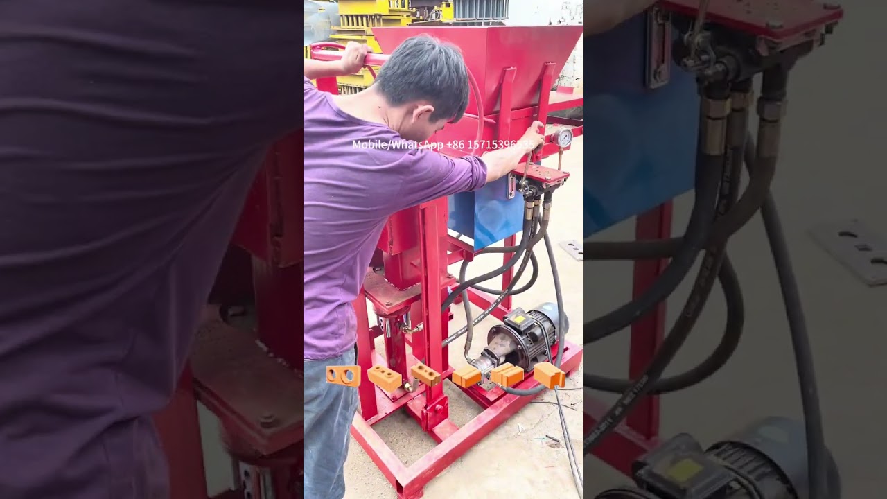 hydraulic power unit 20mpa for clay brick machine, machine manuel de brique de terre cuite