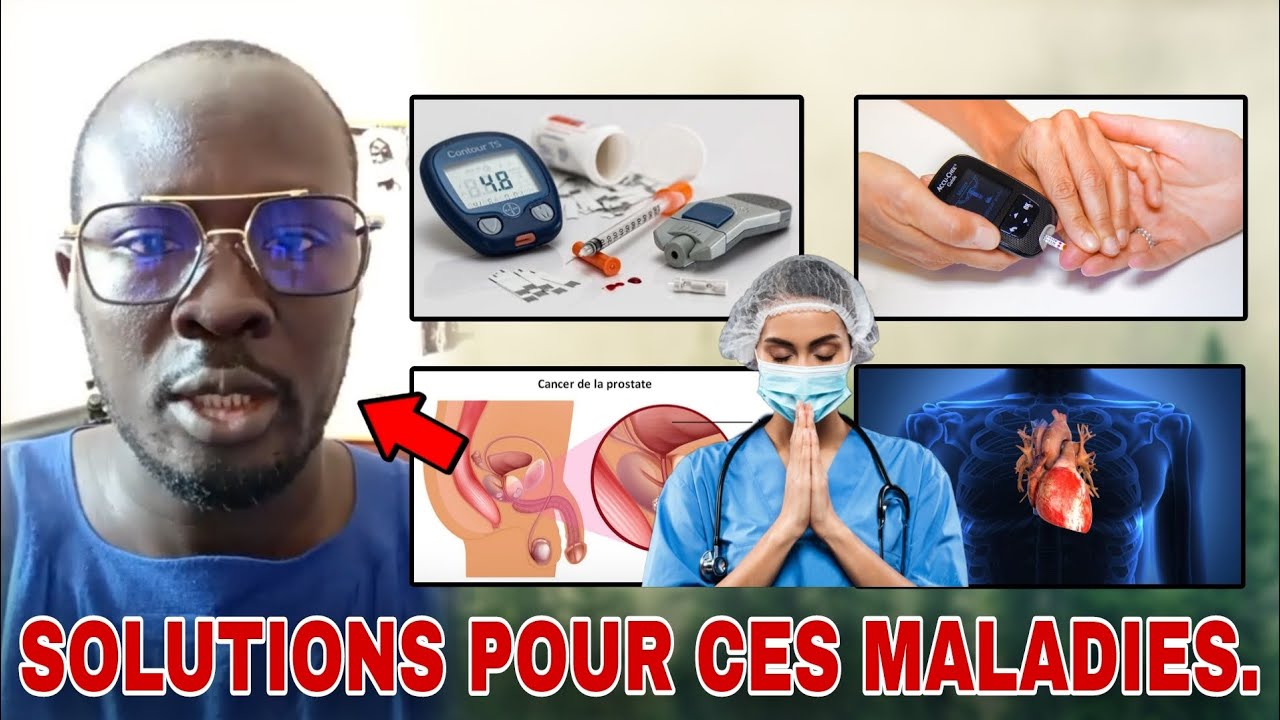 Solutions pour Maladie cardiaque, Diabète, Côlon, Température corporelle ect.. par S. Mor Asta Touré