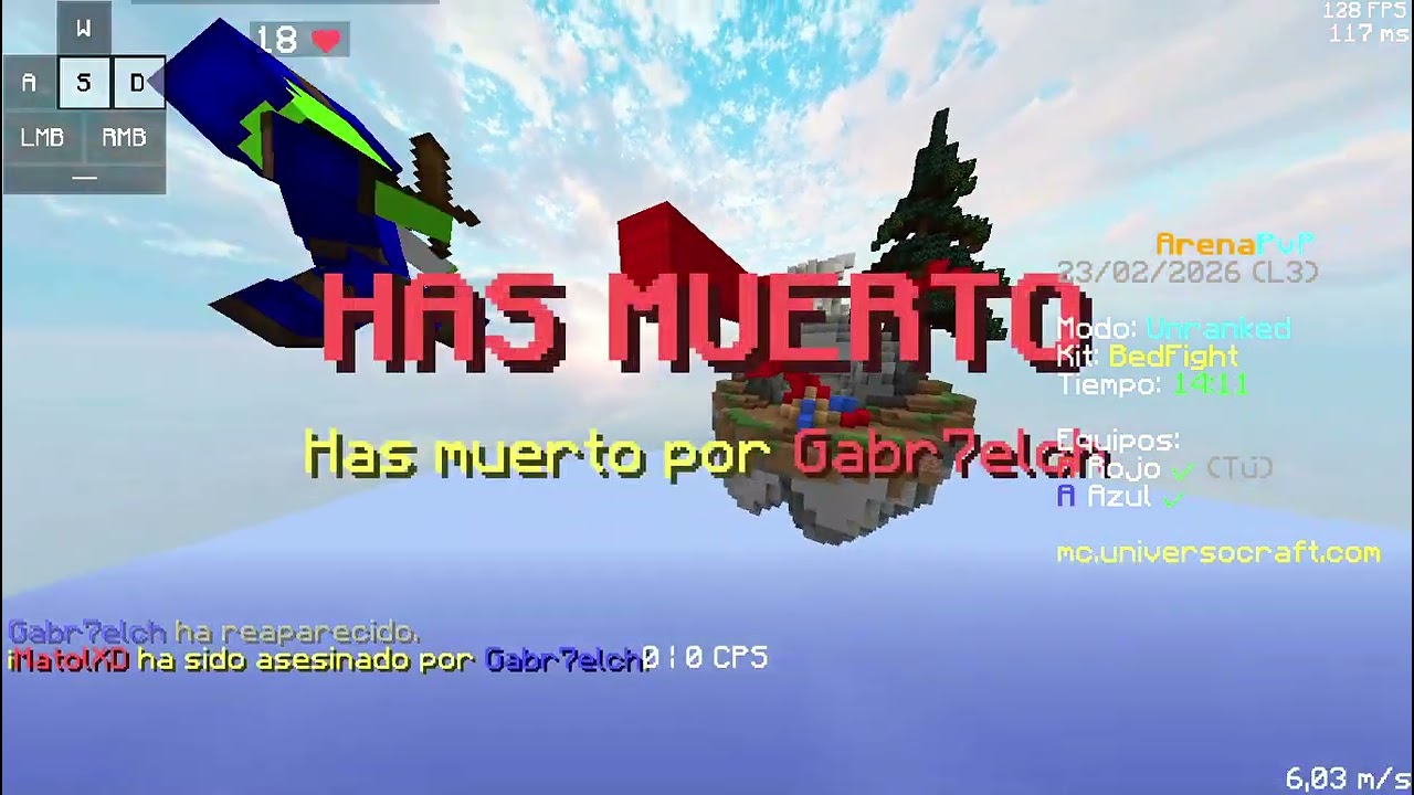 Jugando BedFight 😃