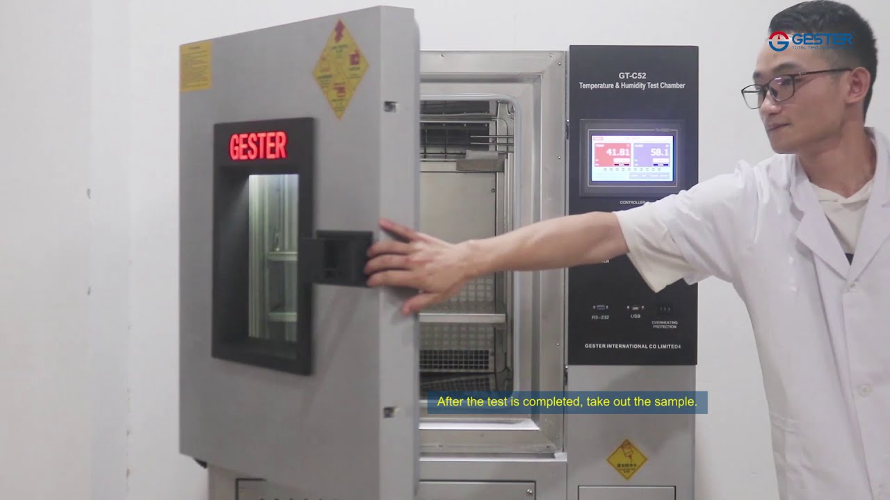 Programmable temperature and humidity environmental test chambers GT-C52
