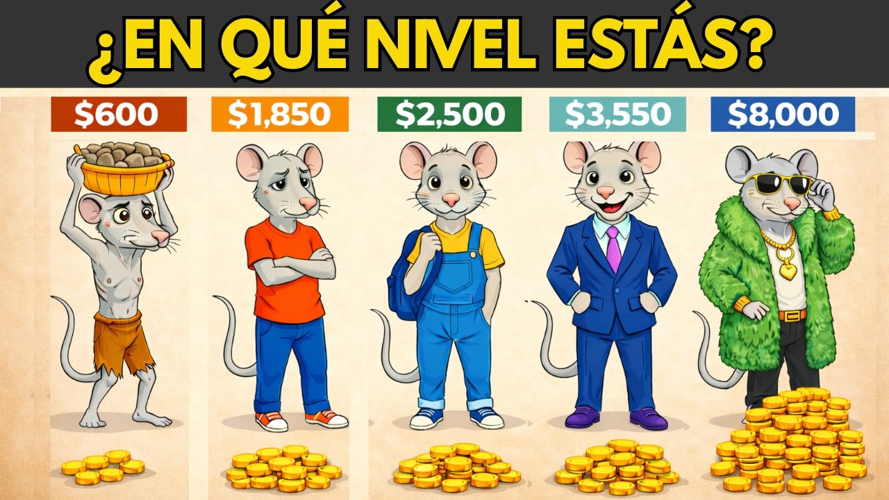 ¿En qué NIVEL estás en la Carrera de las Ratas?