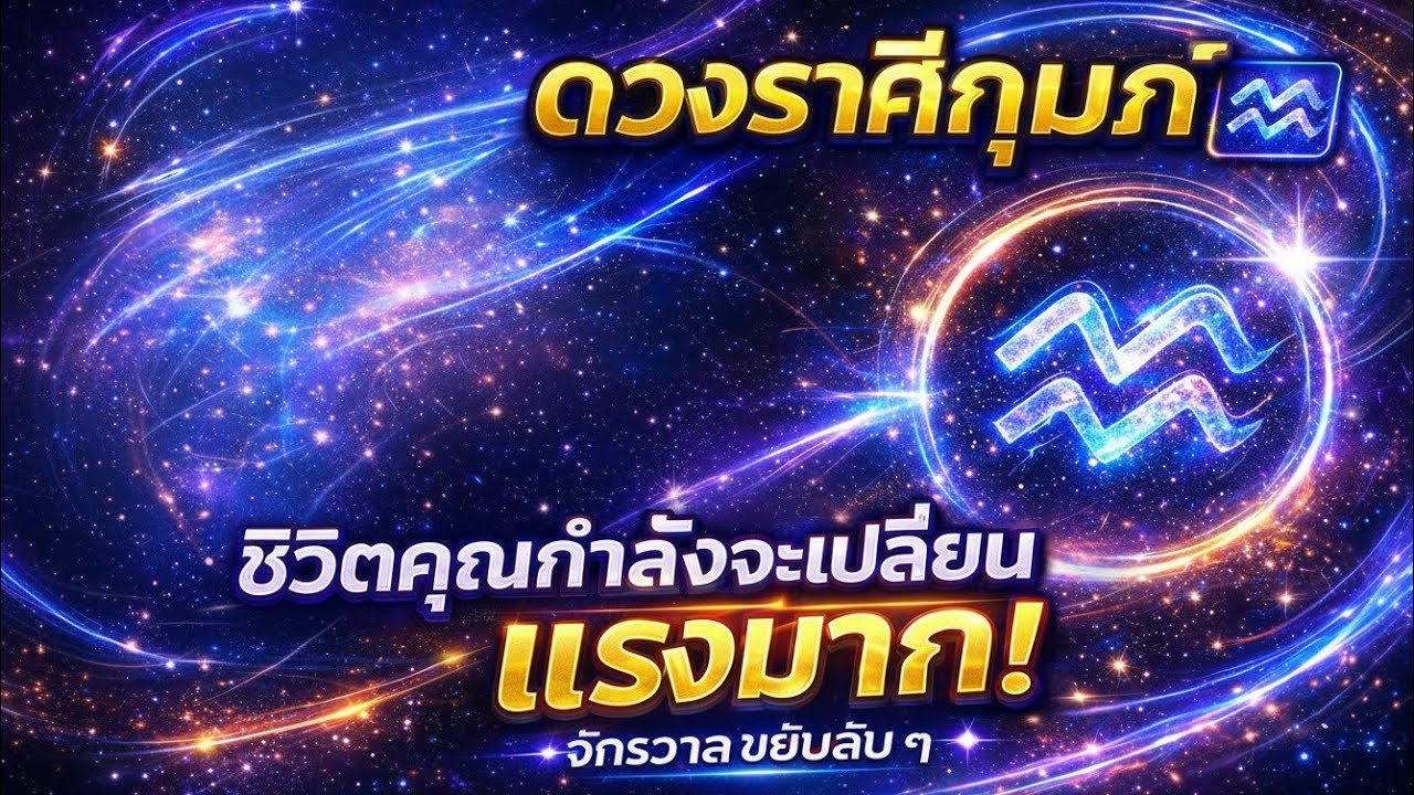 ราศีกุมภ์ มีนาคมนี้ คุณต้องเลือก! ชีวิตจะโตหรือจบที่เดิม
