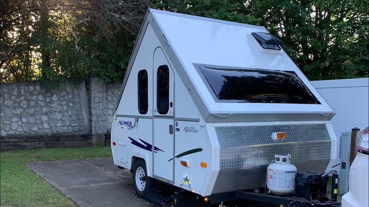 Aliner Camping at Edgewater RV in Sweet Home (Foster) Oregon 2024