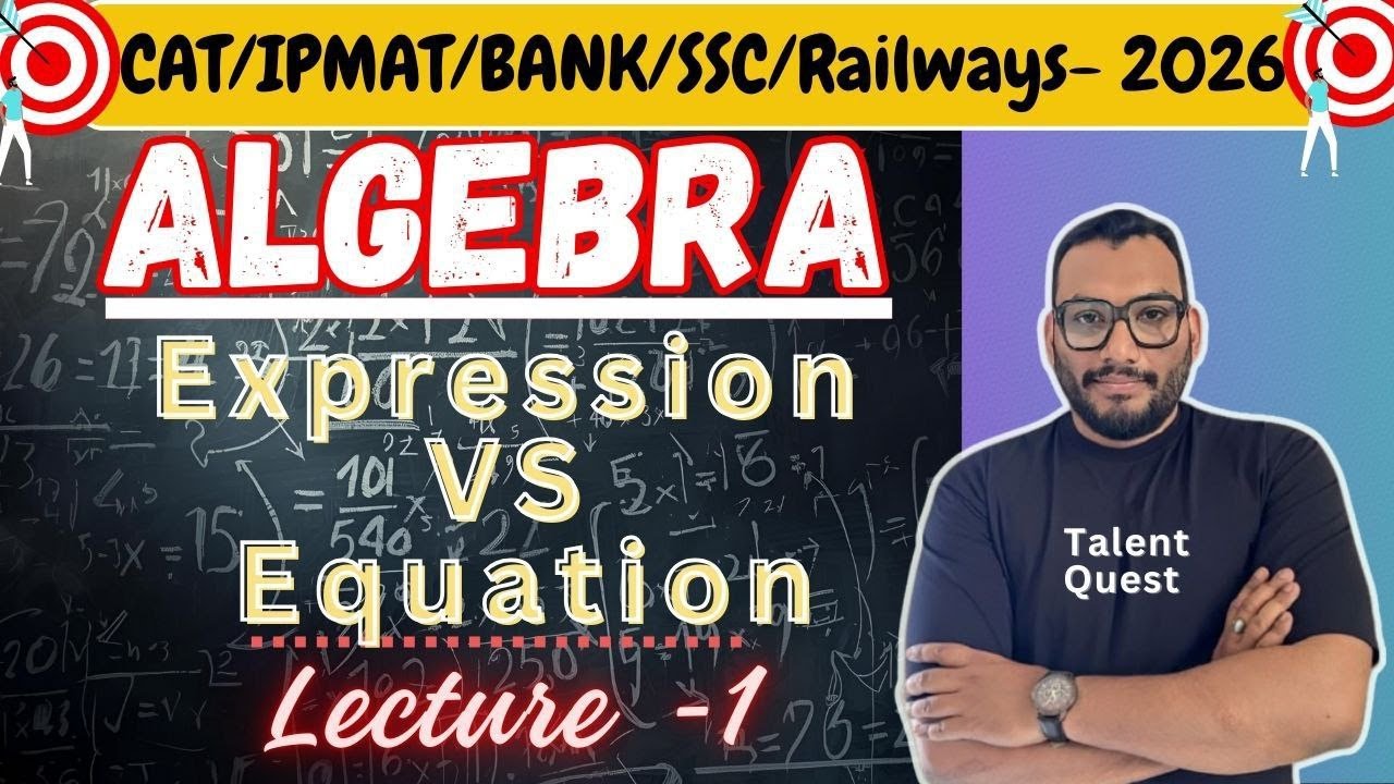 Algebra (Expression & Equation) Lecture 1