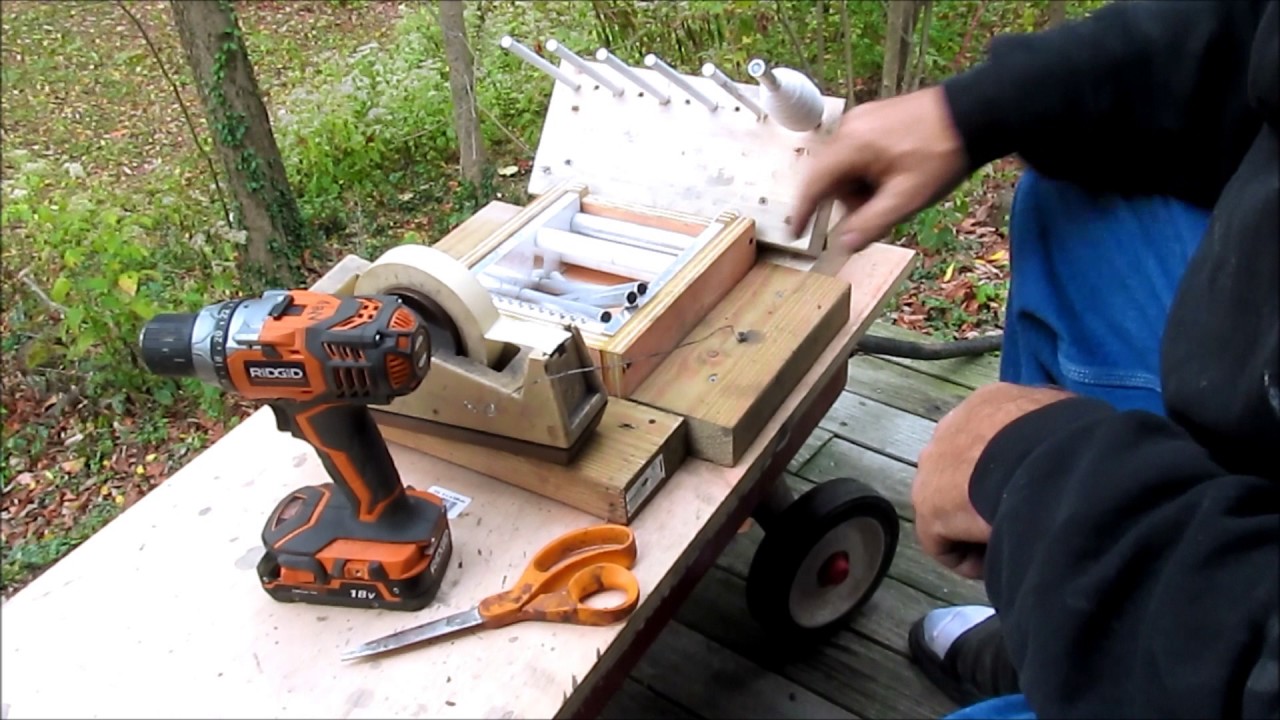 Use of a Blackmatch machine to make match