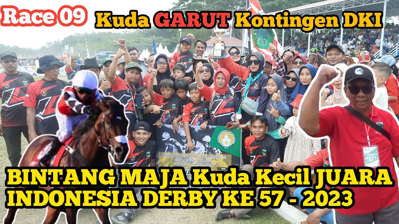 KELAS, 3TH A/B - 2.000M INDONESIA DERBY KEJURNAS SAWAHLUNTO. BINTANG MAJA Keluar Sebagai Pemenang