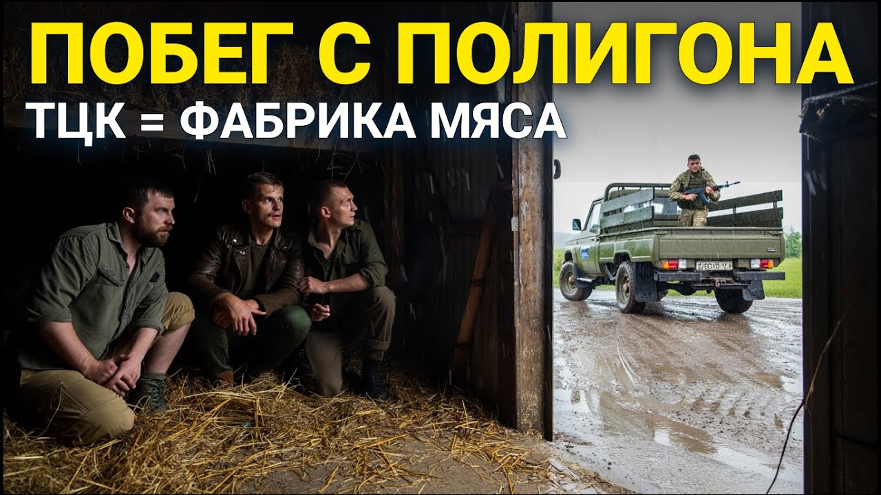 ПОБЕГ С ВОЕННОГО ПОЛИГОНА: Почему мобилизация в Украине — это ловушка?