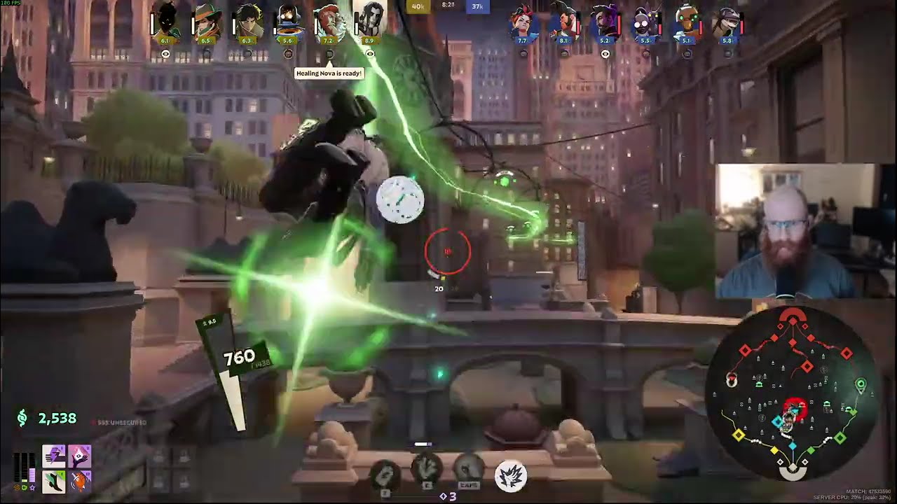 Getting max player and objective damage with Victor on an old patch