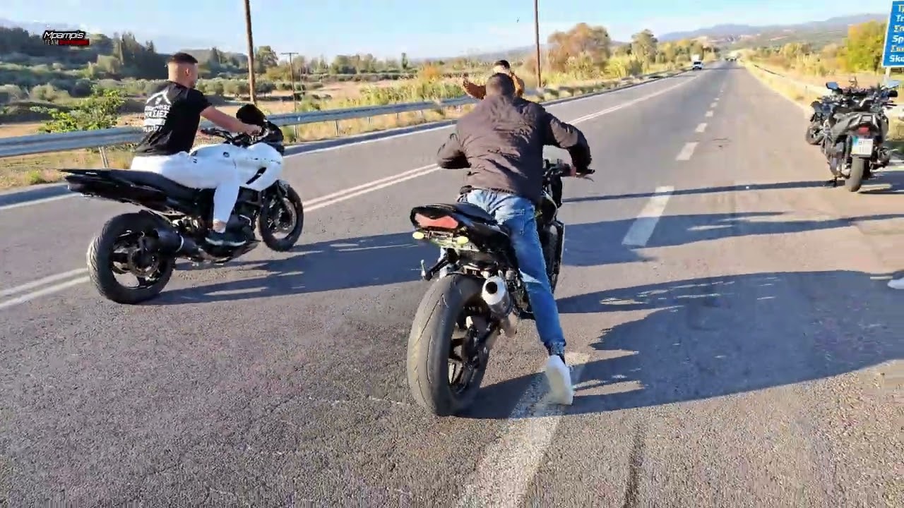 Yamaha tdm 900 vs kawasaki z750