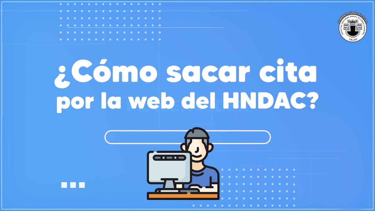 Saca cita por la p&aacute;gina web del HNDAC