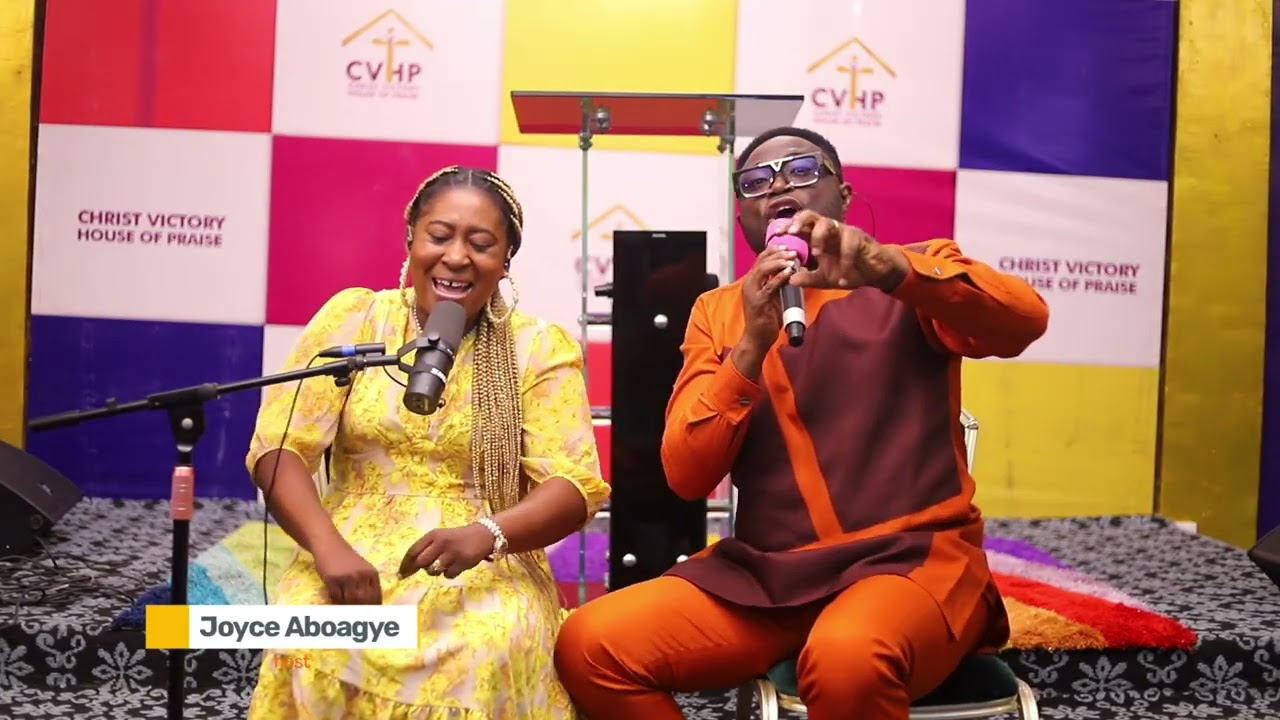 Wow you just can't control yourself.. HOUR OF HOPE with Joyce Aboagye and Apostle Quaning