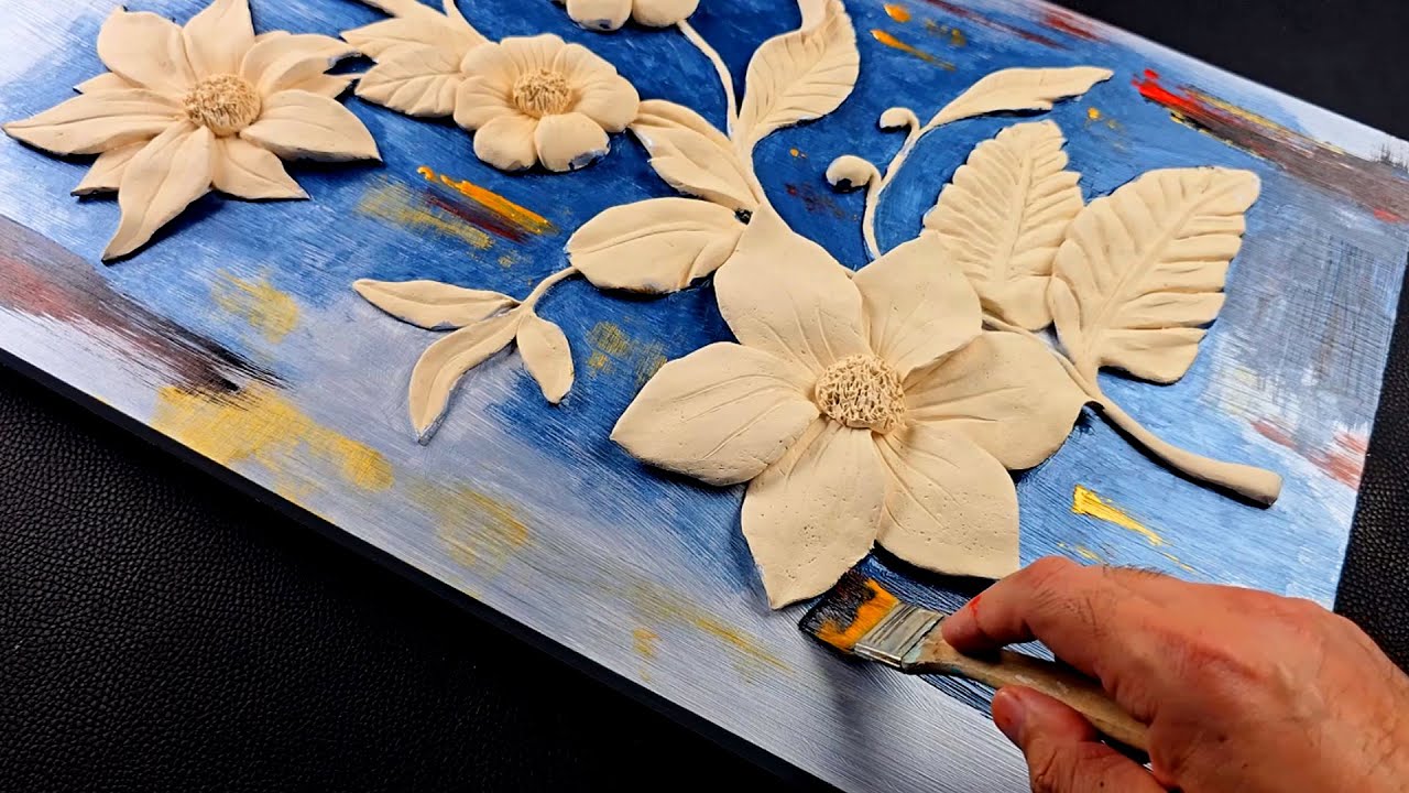 «Простое и быстрое создание 3D-цветов»Краткое руководство по лепке из глины для начинающих!»