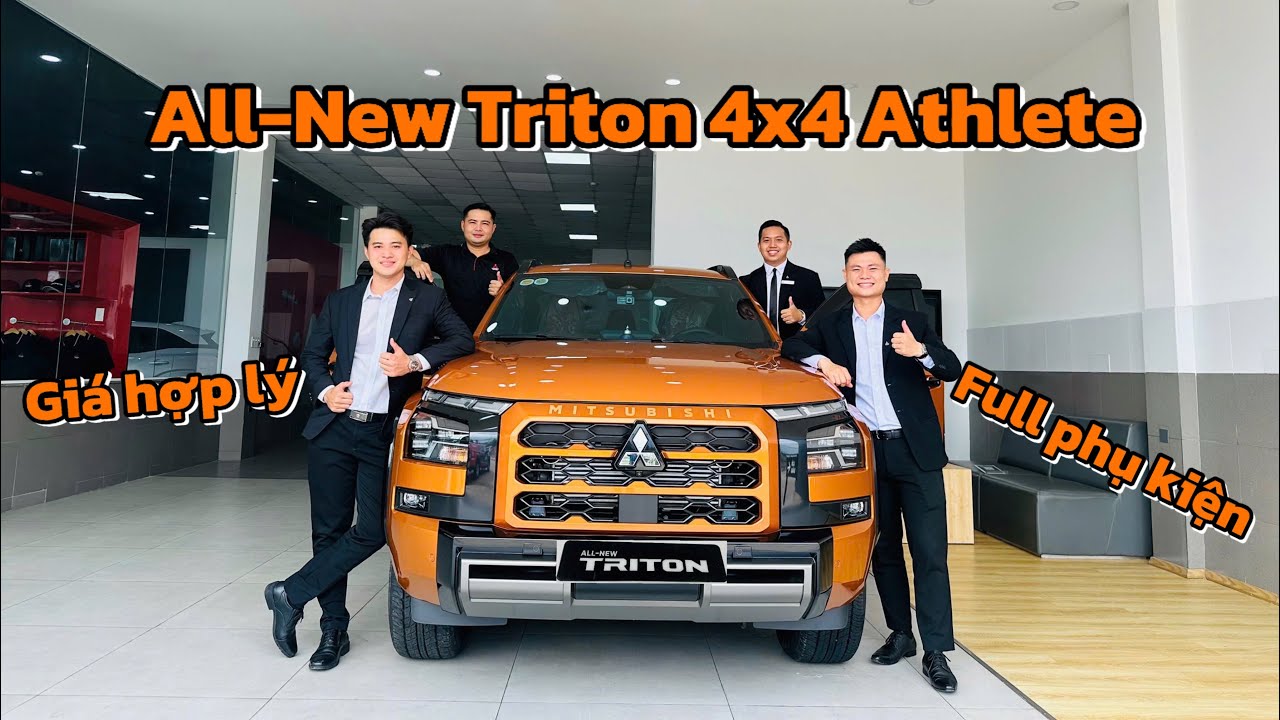 Mitsubishi Triton 4x4 Athlete - Phiên bản 2 cầu lên full giáp trông sẽ ra sao?| 