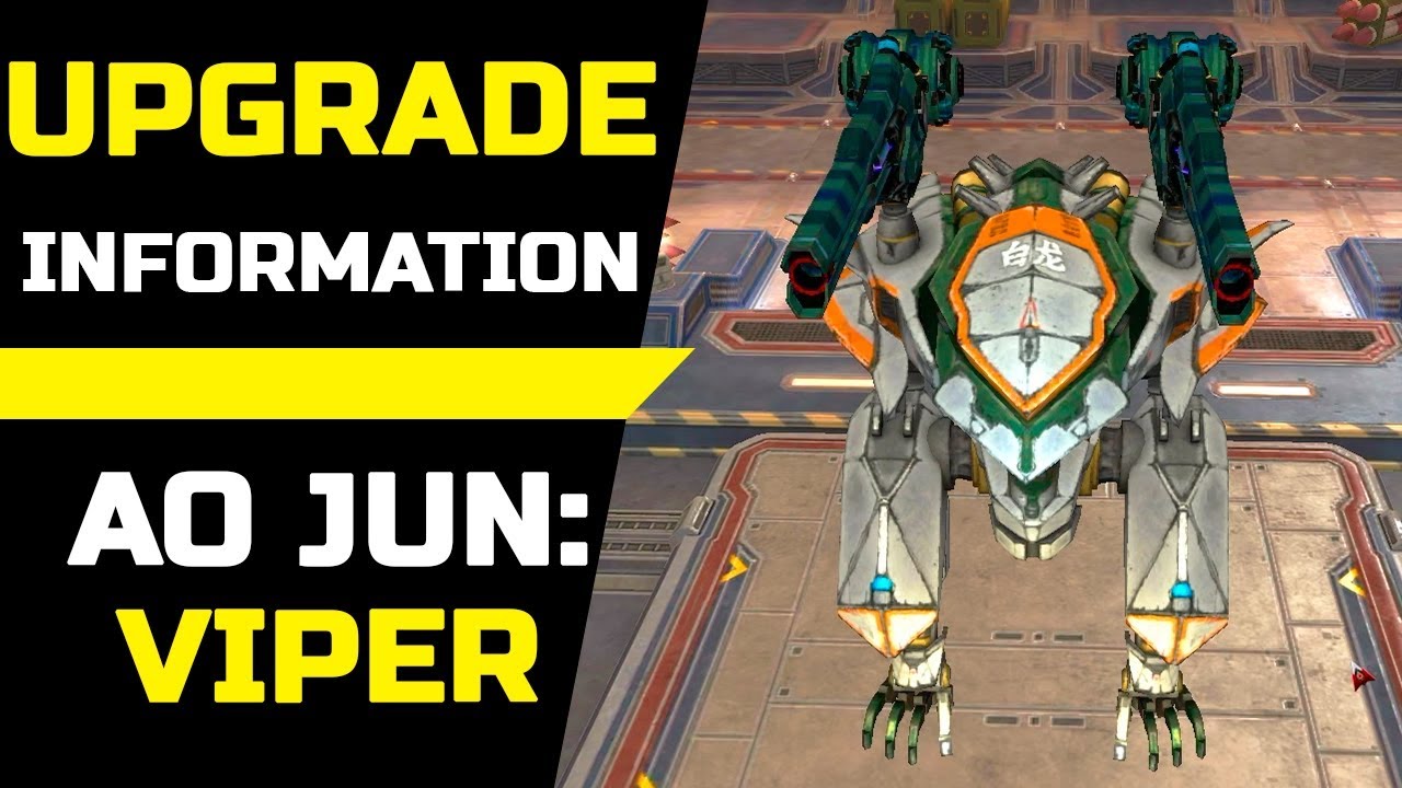Upgrade Information Ao Jun: Viper ::: War Robots