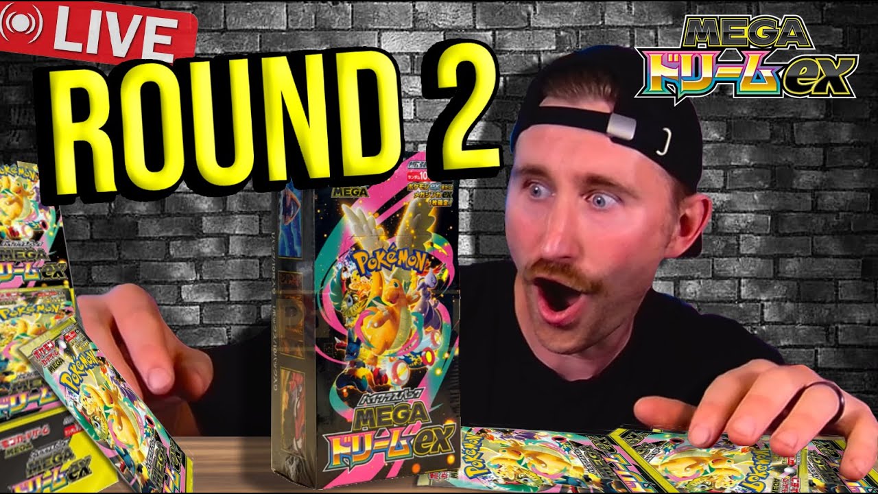 MEGA DREAM Booster Box Live…РАУНД 2