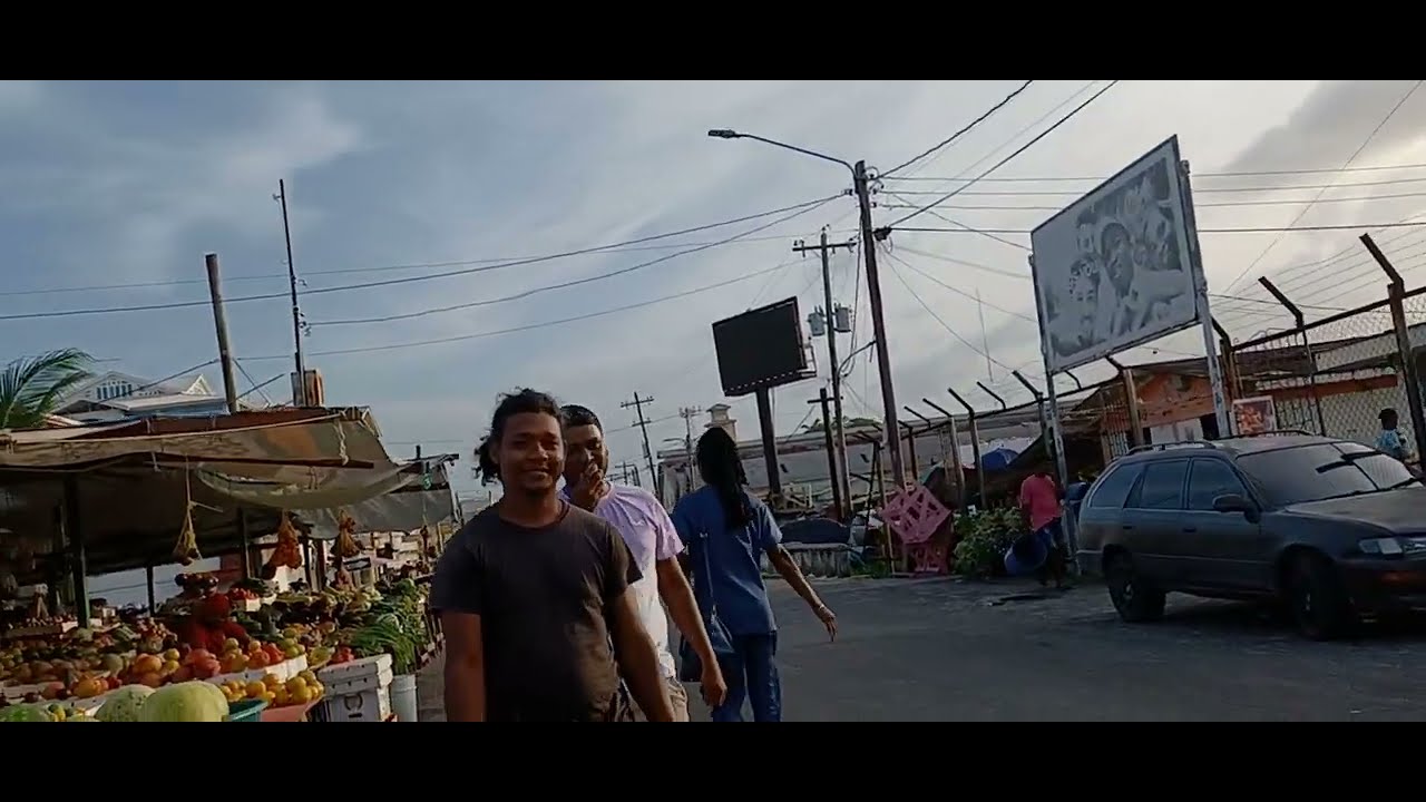 GUYANA,  AFTER 5 YEARS OUT IN THE USA WALKING THE STREETS OF GEORGETOWN  AT 17:10,  2ND MARCH, 2023