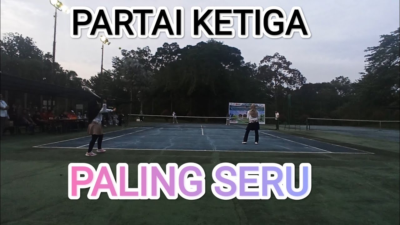 Akhlak Champ 2025 Tennis Garuda Mandala Putri Partai Ketiga paling seru