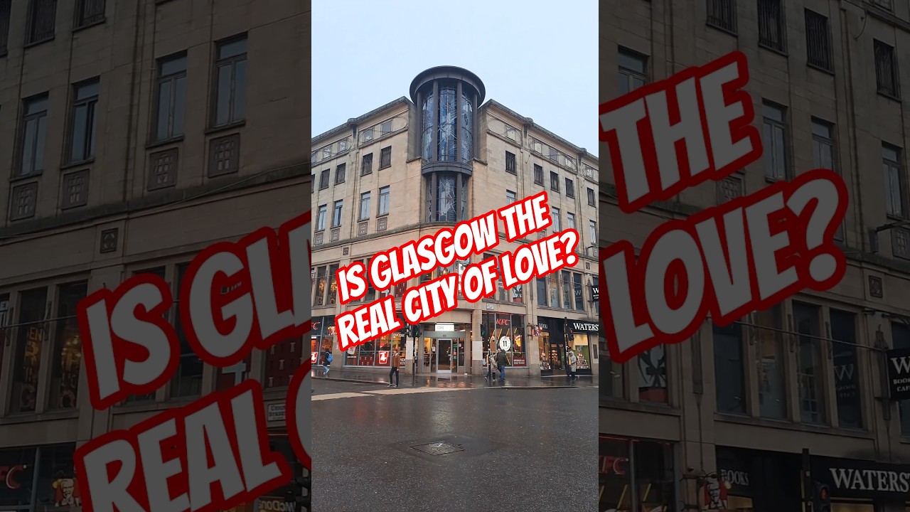 Glasgow's Most Romantic Place?! Where love and heartbreak were made #shorts #romantic #glasgow