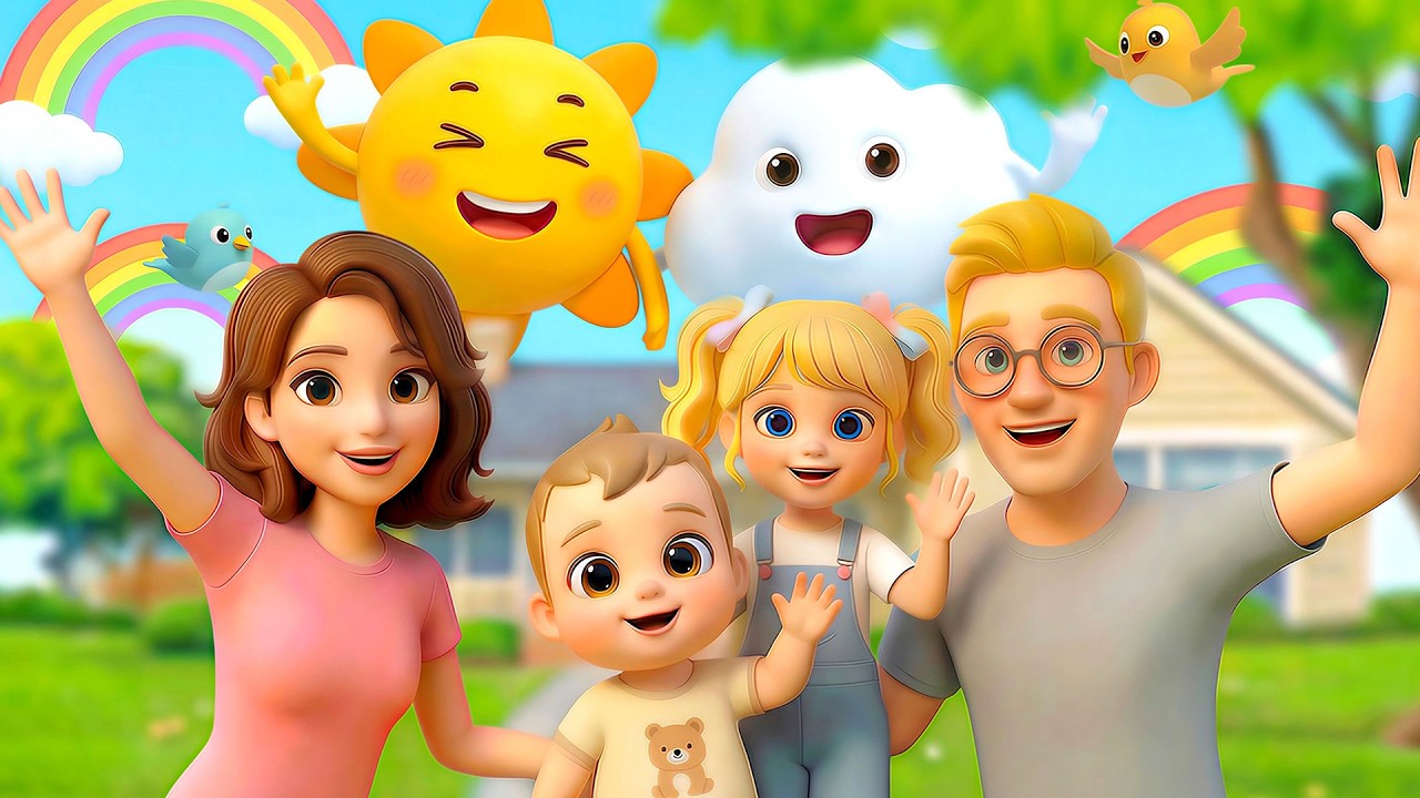 Kids learn to waving 👋 Wave Hello Song 🎵 💕  | Kids Action Song | SuperDooper Kids | Episode 3