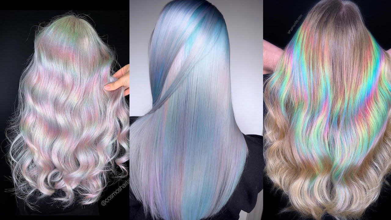 Holographic hair compilation-2020 Hairstyles Part 2
