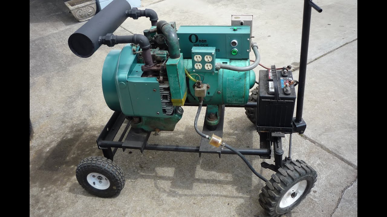 Onan 305 CCK Generator Revival