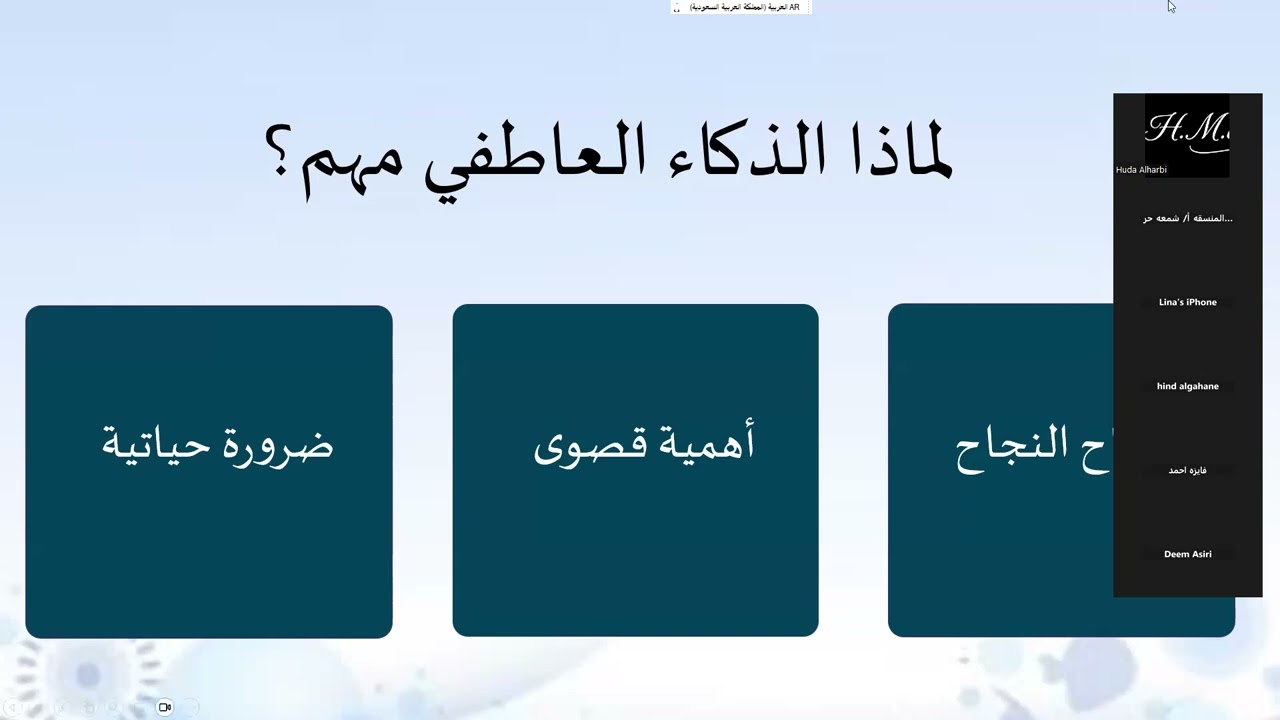 الجزء الأول من دورة الذكاء العاطفي 